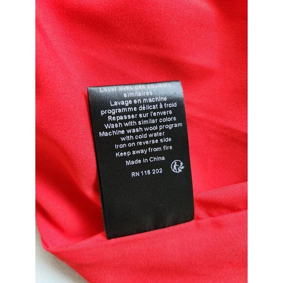 Zadig & Voltaire Remus Pensee Floral Silk Maxi Dress Size XS Red #2F504 - Picture 10 of 11